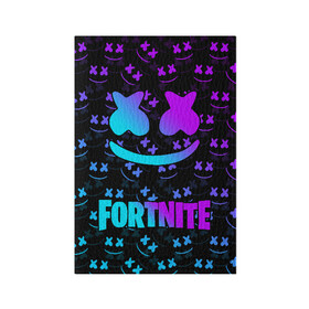Обложка для паспорта матовая кожа с принтом FORTNITE x MARSHMELLO NEON  в городе Новоалтайск, натуральная матовая кожа | размер 19,3 х 13,7 см; прозрачные пластиковые крепления | 2019 | armor | armour | cybersport | esport | fortnite | game | llama | logo | броня | игра | киберспорт | лама | фиолетовый | фирменные цвета | фортнайт