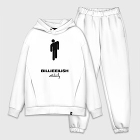 Мужской костюм хлопок OVERSIZE с принтом BILLIE EILISH в городе Новоалтайск,  |  | be | billie | billie eilish | билли | билли айлиш