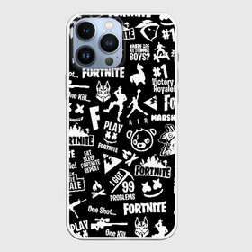 Чехол для iPhone 13 Pro Max с принтом FORTNITE ПАТТЕРН   ФОРТНАЙТ ПАТТЕРН в городе Новоалтайск,  |  | Тематика изображения на принте: fortnite | fortnite 2 | fortnite x маршмелло | ikonik | marshmello | ninja | ninja streamer | иконик | ниндзя | фортнайт | фортнайт 2 | фортнайт глава 2