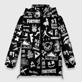 Женская зимняя куртка 3D с принтом FORTNITE ПАТТЕРН ФОРТНАЙТ ПАТТЕРН в городе Новоалтайск, верх — 100% полиэстер; подкладка — 100% полиэстер; утеплитель — 100% полиэстер | длина ниже бедра, силуэт Оверсайз. Есть воротник-стойка, отстегивающийся капюшон и ветрозащитная планка. 

Боковые карманы с листочкой на кнопках и внутренний карман на молнии | fortnite | fortnite 2 | fortnite x маршмелло | ikonik | marshmello | ninja | ninja streamer | иконик | ниндзя | фортнайт | фортнайт 2 | фортнайт глава 2