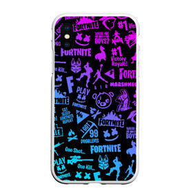 Чехол для iPhone XS Max матовый с принтом FORTNITE ПАТТЕРН в городе Новоалтайск, Силикон | Область печати: задняя сторона чехла, без боковых панелей | Тематика изображения на принте: fortnite | fortnite 2 | fortnite x маршмелло | ikonik | marshmello | ninja | ninja streamer | иконик | ниндзя | фортнайт | фортнайт 2 | фортнайт глава 2