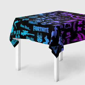 Скатерть 3D с принтом FORTNITE NEON | ФОРТНАЙТ НЕОН в городе Новоалтайск, 100% полиэстер (ткань не мнется и не растягивается) | Размер: 150*150 см | fortnite | fortnite 2 | fortnite x маршмелло | ikonik | marshmello | ninja | ninja streamer | иконик | ниндзя | фортнайт | фортнайт 2 | фортнайт глава 2