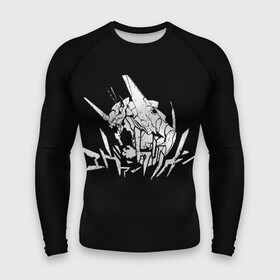 Мужской рашгард 3D с принтом EVANGELION (LOGO) в городе Новоалтайск,  |  | angel | eva | evangelion | neon genesis evangelion | nerv | аска лэнгли сорью | ева | евангелион | мисато кацураги | рей аянами | синдзи