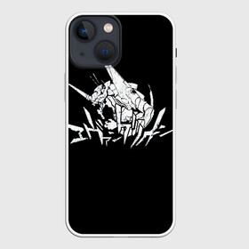 Чехол для iPhone 13 mini с принтом EVANGELION (LOGO) в городе Новоалтайск,  |  | angel | eva | evangelion | neon genesis evangelion | nerv | аска лэнгли сорью | ева | евангелион | мисато кацураги | рей аянами | синдзи
