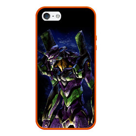 Чехол для iPhone 5/5S матовый с принтом EVANGELION в городе Новоалтайск, Силикон | Область печати: задняя сторона чехла, без боковых панелей | angel | eva | evangelion | neon genesis evangelion | nerv | аска лэнгли сорью | ева | евангелион | мисато кацураги | рей аянами | синдзи