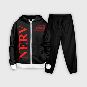 Детский костюм 3D с принтом Nerv logo в городе Новоалтайск,  |  | angel | eva | evangelion | neon genesis evangelion | nerv | аска лэнгли сорью | ева | евангелион | мисато кацураги | рей аянами | синдзи