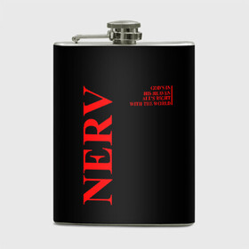 Фляга с принтом Nerv logo в городе Новоалтайск, металлический корпус | емкость 0,22 л, размер 125 х 94 мм. Виниловая наклейка запечатывается полностью | Тематика изображения на принте: angel | eva | evangelion | neon genesis evangelion | nerv | аска лэнгли сорью | ева | евангелион | мисато кацураги | рей аянами | синдзи
