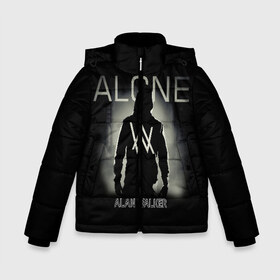Зимняя куртка для мальчиков 3D с принтом Alan Walker в городе Новоалтайск, ткань верха — 100% полиэстер; подклад — 100% полиэстер, утеплитель — 100% полиэстер | длина ниже бедра, удлиненная спинка, воротник стойка и отстегивающийся капюшон. Есть боковые карманы с листочкой на кнопках, утяжки по низу изделия и внутренний карман на молнии. 

Предусмотрены светоотражающий принт на спинке, радужный светоотражающий элемент на пуллере молнии и на резинке для утяжки | Тематика изображения на принте: alan | alone | darkside | different | dj | faded | house | k 391 | live | music | olav | remix | techno | walker | walkers | walkzz | world | алан | диджей | техно | уокер