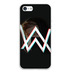 Чехол для iPhone 5/5S матовый с принтом Alan Walker в городе Новоалтайск, Силикон | Область печати: задняя сторона чехла, без боковых панелей | alan | alone | darkside | different | dj | faded | house | k 391 | live | music | olav | remix | techno | walker | walkers | walkzz | world | алан | диджей | техно | уокер