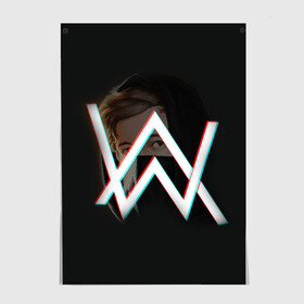 Постер с принтом Alan Walker в городе Новоалтайск, 100% бумага
 | бумага, плотность 150 мг. Матовая, но за счет высокого коэффициента гладкости имеет небольшой блеск и дает на свету блики, но в отличии от глянцевой бумаги не покрыта лаком | alan | alone | darkside | different | dj | faded | house | k 391 | live | music | olav | remix | techno | walker | walkers | walkzz | world | алан | диджей | техно | уокер