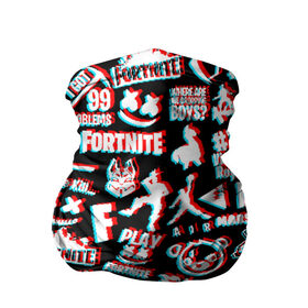 Бандана-труба 3D с принтом FORTNITE ПАТТЕРН в городе Новоалтайск, 100% полиэстер, ткань с особыми свойствами — Activecool | плотность 150‒180 г/м2; хорошо тянется, но сохраняет форму | fortnite | glitch | marshmello | глитч | маршмелло | фортнайт