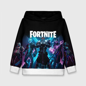 Детская толстовка 3D с принтом FORTNITE 10 СЕЗОН в городе Новоалтайск, 100% полиэстер | двухслойный капюшон со шнурком для регулировки, мягкие манжеты на рукавах и по низу толстовки, спереди карман-кенгуру с мягким внутренним слоем | 10 сезон | fortnite | фортнайт