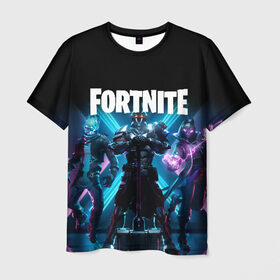 Мужская футболка 3D с принтом FORTNITE 10 СЕЗОН в городе Новоалтайск, 100% полиэфир | прямой крой, круглый вырез горловины, длина до линии бедер | 10 сезон | fortnite | фортнайт