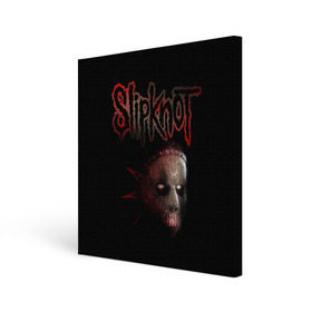 Холст квадратный с принтом Slipknot Jay в городе Новоалтайск, 100% ПВХ |  | band | creepy | drum | drummer | jay | mask | metal | rock | scary | slipknot | слипкнот