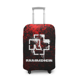 Чехол для чемодана 3D RAMMSTEIN: в городе Новоалтайск, 86% полиэфир, 14% спандекс | двустороннее нанесение принта, прорези для ручек и колес | lindemann | rammstein | рамштайн | тилль линдеманн