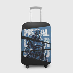 Чехол для чемодана 3D с принтом Metal Gear в городе Новоалтайск, 86% полиэфир, 14% спандекс | двустороннее нанесение принта, прорези для ручек и колес | big boss | gear | hideo kojima | konami | metal | mgs | mgs5 | raiden | snake | solid | большой босс | конами | мгс | металл | райден | снейка | твердый | хидео кодзима | шестерни