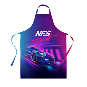 Фартук 3D с принтом NEED FOR SPEED - HEAT (2019) в городе Новоалтайск, 100% полиэстер | общий размер — 65 х 85 см, ширина нагрудника — 26 см, горловина — 53 см, длина завязок — 54 см, общий обхват в поясе — 173 см. Принт на завязках и на горловине наносится с двух сторон, на основной части фартука — только с внешней стороны | 2019 | auto | for | game | games | heat | logo | need | neon | nfs | racing | speed | symbol | tuning | авто | гонки | жажда | жара | игра | игры | лого | логотип | неон | нфс | символ | скорости | тепло | тюнинг | хеат | хит | хот