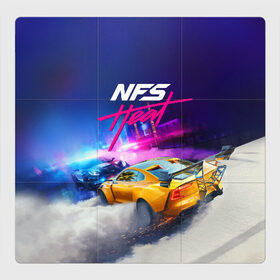 Магнитный плакат 3Х3 с принтом NEED FOR SPEED - HEAT (2019) в городе Новоалтайск, Полимерный материал с магнитным слоем | 9 деталей размером 9*9 см | Тематика изображения на принте: 2019 | auto | for | game | games | heat | logo | need | neon | nfs | racing | speed | symbol | tuning | авто | гонки | жажда | жара | игра | игры | лого | логотип | неон | нфс | символ | скорости | тепло | тюнинг | хеат | хит | хот