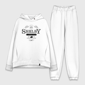 Женский костюм хлопок Oversize с принтом Shelby Company Limited в городе Новоалтайск,  |  | gin | peaky blinders | shelby | the garrison | альфи соломонс | артур | банда | братья | гаррисон | грейс берджесс | джин | джон | криминал | мафия | острые козырьки | сериал | томас | финн | шелби