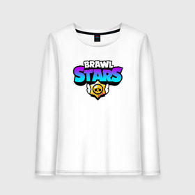Женский лонгслив хлопок с принтом BRAWL STARS в городе Новоалтайск, 100% хлопок |  | brawl stars | bull | colt | games | leon | stars | берли | бо | брок | джесси | динамайк | дэррил | игры | кольт | леон | нита | пайпер | пенни | поко | пэм | рикошет | спайк | тара | фрэнк | шелли | эль примо