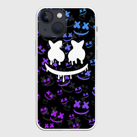 Чехол для iPhone 13 mini с принтом MARSHMELLO в городе Новоалтайск,  |  | marshmello | диджей | клуб | клубная музыка | маршмеллоу | маршмело | маршмэлло | маршмэллоу | маршмэло | музыка | электронная