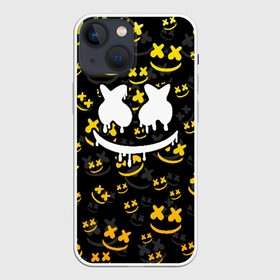 Чехол для iPhone 13 mini с принтом MARSHMELLO в городе Новоалтайск,  |  | marshmello | диджей | клуб | клубная музыка | маршмеллоу | маршмело | маршмэлло | маршмэллоу | маршмэло | музыка | электронная