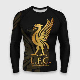 Мужской рашгард 3D с принтом Ливерпуль в городе Новоалтайск,  |  | liverpool | liverpool fc | ynwa | you never walk alone | ливерпуль | фан ливерпуля | фанатская | футбол | футболист | футбольный клуб | энфильд