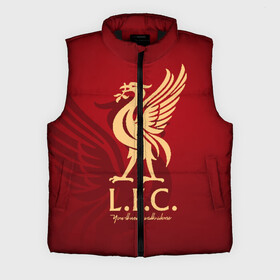 Мужской жилет утепленный 3D с принтом Ливерпуль в городе Новоалтайск,  |  | liverpool | liverpool fc | ynwa | you never walk alone | ливерпуль | фан ливерпуля | фанатская | футбол | футболист | футбольный клуб | энфильд