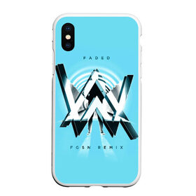 Чехол для iPhone XS Max матовый с принтом Alan Walker в городе Новоалтайск, Силикон | Область печати: задняя сторона чехла, без боковых панелей | alan | alone | darkside | different | dj | faded | house | k 391 | live | music | olav | remix | techno | walker | walkers | walkzz | world | алан | диджей | техно | уокер
