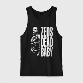 Мужская майка хлопок с принтом zed is dead baby в городе Новоалтайск, 100% хлопок |  | baby | bruce | dead | fiction | pulp | quentin | tarantino | willis | zed | брюс | квентин | криминально | мотоцикл | ракета | тарантино | уиллис | чёпер | чтиво