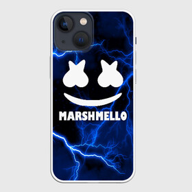 Чехол для iPhone 13 mini с принтом MARSHMELLO в городе Новоалтайск,  |  | christopher comstock | dj | marshmello | music | диджей | клубная музыка | клубняк | крис комсток | маршмеллоу | музыка