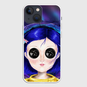 Чехол для iPhone 13 mini с принтом Coraline в городе Новоалтайск,  |  | coraline | neil gaiman | тим бёртон