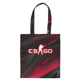 Шоппер 3D с принтом CS GO в городе Новоалтайск, 100% полиэстер | Плотность: 200 г/м2; Размер: 34×35 см; Высота лямок: 30 см | astralis | awp | counter strike | cs go | cs go global offensive | faze clan | hyper beast | team liquid | астралис | тим ликвид | фейз клан | хайпер бист