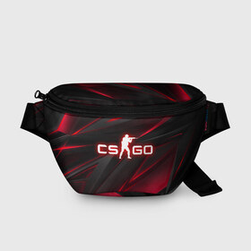 Поясная сумка 3D с принтом CS GO в городе Новоалтайск, 100% полиэстер | плотная ткань, ремень с регулируемой длиной, внутри несколько карманов для мелочей, основное отделение и карман с обратной стороны сумки застегиваются на молнию | astralis | awp | counter strike | cs go | cs go global offensive | faze clan | hyper beast | team liquid | астралис | тим ликвид | фейз клан | хайпер бист