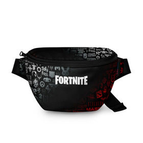 Поясная сумка 3D с принтом FORTNITE 10 СЕЗОН в городе Новоалтайск, 100% полиэстер | плотная ткань, ремень с регулируемой длиной, внутри несколько карманов для мелочей, основное отделение и карман с обратной стороны сумки застегиваются на молнию | beyond good and evil | brawl stars | call of duty | cyberpunk 2077 | death stranding | detroit become human | far cry | fortnite | overwatch | tes | the elder scrolls | the last of us | warframe | watch dogs | варфрейм | киберпанк 2077 | мас