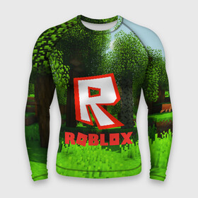 Мужской рашгард 3D с принтом ROBLOX в городе Новоалтайск,  |  | game | gamer | logo | minecraft | roblox | simulator | игра | конструктор | лого | симулятор | строительство | фигура