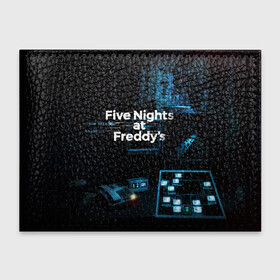 Обложка для студенческого билета с принтом FIVE NIGHTS AT FREDDYS в городе Новоалтайск, натуральная кожа | Размер: 11*8 см; Печать на всей внешней стороне | Тематика изображения на принте: 5 ночей с фредди | animation | bonnie | chica | five nights at freddys | fnaf | foxy | freddy | funny | horror | scary | бонни | майк | пять | ужас | фнаф | фокси | фредди | чика | шмидт