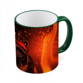 Кружка с принтом FIVE NIGHTS AT FREDDYS в городе Новоалтайск, керамика | ёмкость 330 мл | 