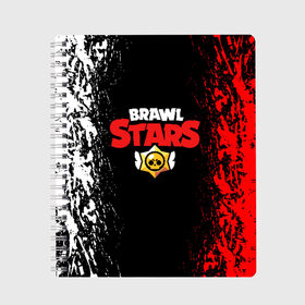 Тетрадь с принтом BRAWL STARS в городе Новоалтайск, 100% бумага | 48 листов, плотность листов — 60 г/м2, плотность картонной обложки — 250 г/м2. Листы скреплены сбоку удобной пружинной спиралью. Уголки страниц и обложки скругленные. Цвет линий — светло-серый
 | brawl stars | bull | colt | games | leon | stars | берли | бо | брок | джесси | динамайк | дэррил | игры | кольт | леон | нита | пайпер | пенни | поко | пэм | рикошет | спайк | тара | фрэнк | шелли | эль примо