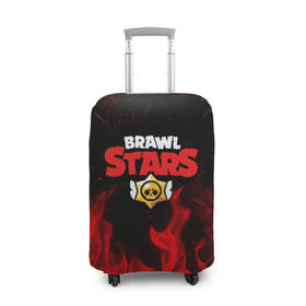 Чехол для чемодана 3D с принтом BRAWL STARS в городе Новоалтайск, 86% полиэфир, 14% спандекс | двустороннее нанесение принта, прорези для ручек и колес | brawl stars | bull | colt | leon | stars | берли | бо | брок | ворон | джесси | динамайк | дэррил | кольт | леон | мортис | нита | пайпер | пенни | поко | пэм | рикошет | спайк | тара | фрэнк | шелли | эль примо