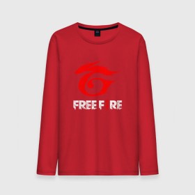 Мужской лонгслив хлопок с принтом GARENA FREE FIRE в городе Новоалтайск, 100% хлопок |  | free fire | garena | garena free fire | гарена | гарена фри фаер | фри фаер