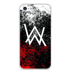Чехол для iPhone 5/5S матовый с принтом ALAN WALKER в городе Новоалтайск, Силикон | Область печати: задняя сторона чехла, без боковых панелей | alan walker | aw | electro | electro music | music | алан уокер | музыка | музыкант | электро | электронная музыка