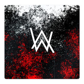 Магнитный плакат 3Х3 с принтом ALAN WALKER в городе Новоалтайск, Полимерный материал с магнитным слоем | 9 деталей размером 9*9 см | alan walker | aw | electro | electro music | music | алан уокер | музыка | музыкант | электро | электронная музыка