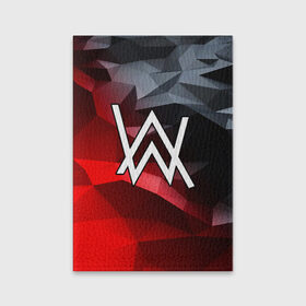 Обложка для паспорта матовая кожа с принтом ALAN WALKER в городе Новоалтайск, натуральная матовая кожа | размер 19,3 х 13,7 см; прозрачные пластиковые крепления | Тематика изображения на принте: alan walker | aw | electro | electro music | music | алан уокер | музыка | музыкант | электро | электронная музыка