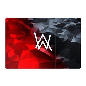 Магнитный плакат 3Х2 с принтом ALAN WALKER в городе Новоалтайск, Полимерный материал с магнитным слоем | 6 деталей размером 9*9 см | alan walker | aw | electro | electro music | music | алан уокер | музыка | музыкант | электро | электронная музыка