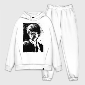 Мужской костюм хлопок OVERSIZE с принтом Samuel L. Jackson в городе Новоалтайск,  |  | Тематика изображения на принте: fiction | pulp | quentin | tarantino | джулс | квентин | криминально | сэмюэл л. джексон | тарантино | чтиво