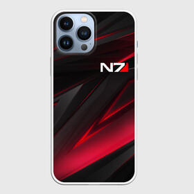 Чехол для iPhone 13 Pro Max с принтом MASS EFFECT N7 | МАСС ЭФФЕКТ Н7 в городе Новоалтайск,  |  | Тематика изображения на принте: abstract | geometry | metal | n7 | still | stripes | texture | абстракция | броня | геометрия | костюм | масс эффект | металл | н7 | сталь | стальная броня | текстура | шепард
