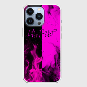 Чехол для iPhone 13 Pro с принтом LIL PEEP в городе Новоалтайск,  |  | Тематика изображения на принте: bright | fire | flame | heat | light | lil peep | lil prince | pink | wildfire | зарубежная музыка | искры | лил пип | маленький принц | огненный | огонь | пламя | пожар