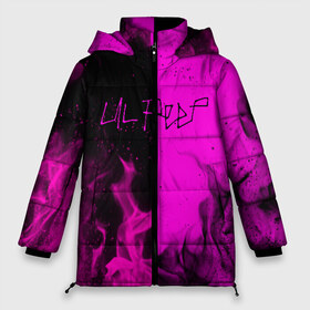 Женская зимняя куртка 3D с принтом LIL PEEP в городе Новоалтайск, верх — 100% полиэстер; подкладка — 100% полиэстер; утеплитель — 100% полиэстер | длина ниже бедра, силуэт Оверсайз. Есть воротник-стойка, отстегивающийся капюшон и ветрозащитная планка. 

Боковые карманы с листочкой на кнопках и внутренний карман на молнии | bright | fire | flame | heat | light | lil peep | lil prince | pink | wildfire | зарубежная музыка | искры | лил пип | маленький принц | огненный | огонь | пламя | пожар