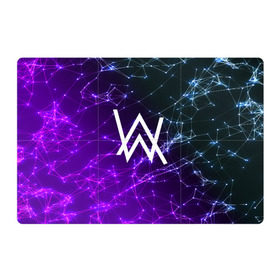 Магнитный плакат 3Х2 с принтом ALAN WALKER в городе Новоалтайск, Полимерный материал с магнитным слоем | 6 деталей размером 9*9 см | alan walker | aw | electro | electro music | music | алан уокер | музыка | музыкант | электро | электронная музыка